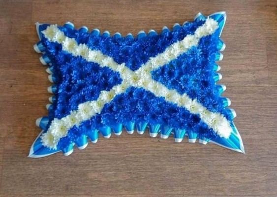 Scottish Flag Pillow