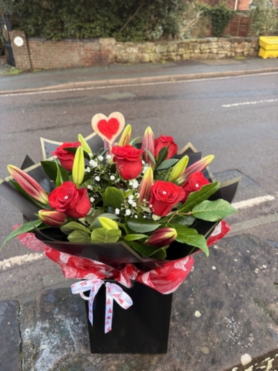 Six or Twelve Kisses with Lilies