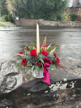 Festive Table Arrangement