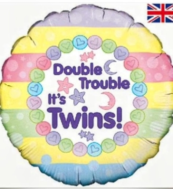 It’s Twins Baby Balloon