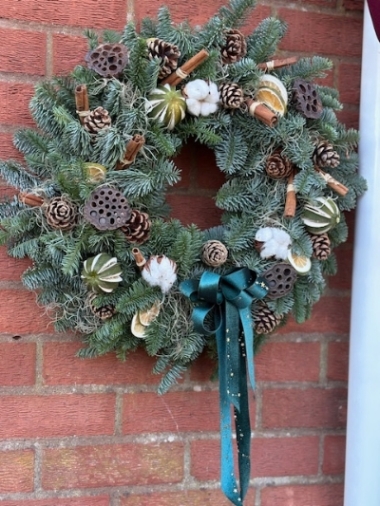 Luxury Woodland Door Wreath
