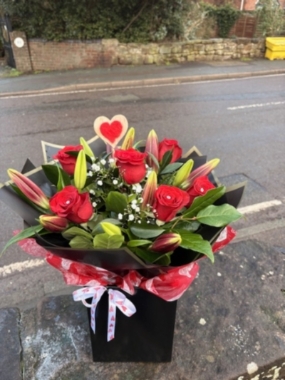 Six or Twelve Kisses with Lilies